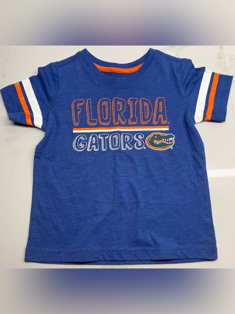 Colosseum Florida Gators Toddler 3T Graphic T-Shirt Blue Orange NCAA Football